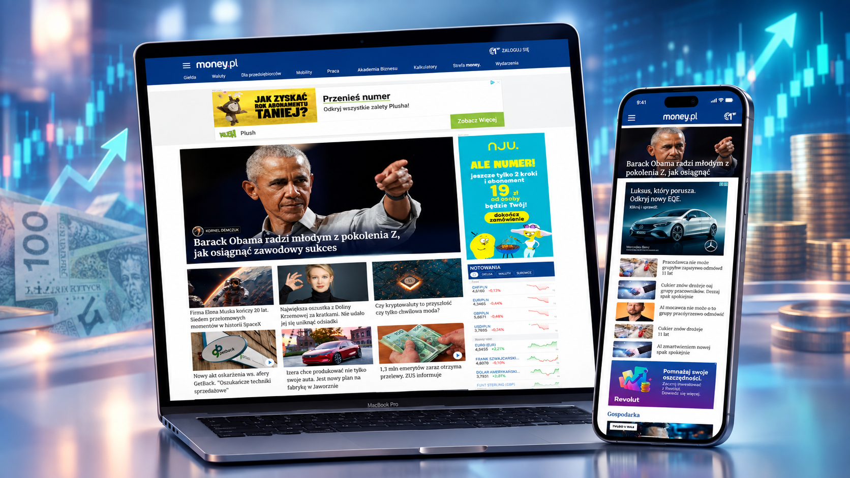 Redesign strony głównej Money.pl