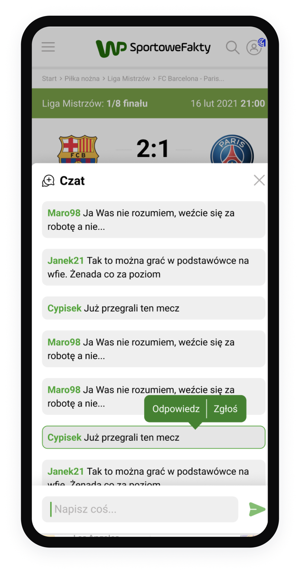 Nowy czat
